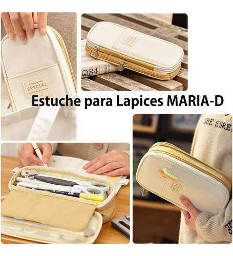 Estuche De Lápices De Gran Capacidad, Bolsa Expandible