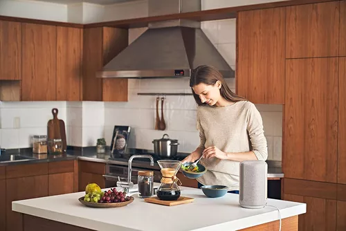 Parlante inalámbrico SRS-RA3000 con sonido ambiental que llena la  habitación