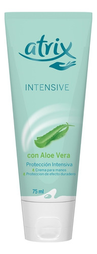 Crema Para Manos Atrix Intensive Hidratante 75ml Aloe Vera