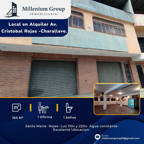 Local Comercial En Alquiler, Charallave