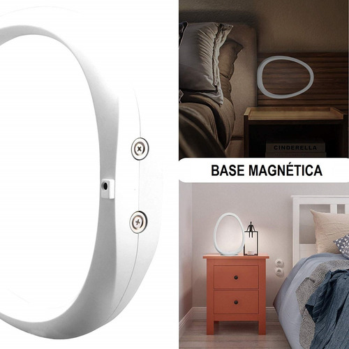Lámpara D Mesa Led Escritorio Batería Imán Regulable Tacto