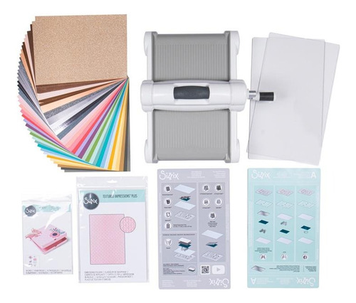 Maquina De Corte Y Textura Sizzix Big Shot Plus Con Kit