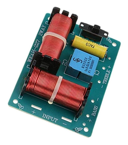 2 Vías De Sonido Divisor De Bajo Para Altavoces De Graves
