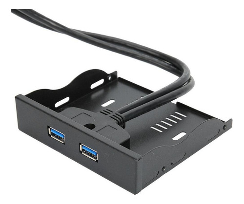 Panel Frontal Floppy Bay De 20 Pines, 3.5, 2 Puertos Usb 3.0