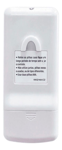 Controle Remoto Ar Elgin 45hlfi12b2fb 45hlqi24b2fb