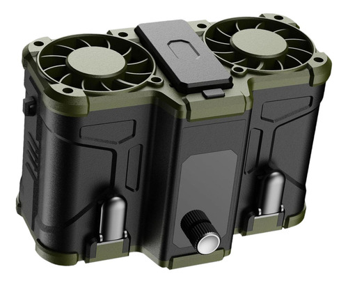 Ventilador Portátil De Cintura Con Clip Para Cinturón,