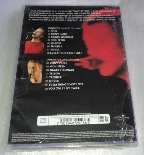 Imagen 2 de 2 de Coldplay The Early Years Dvd Sellado De Fabrica