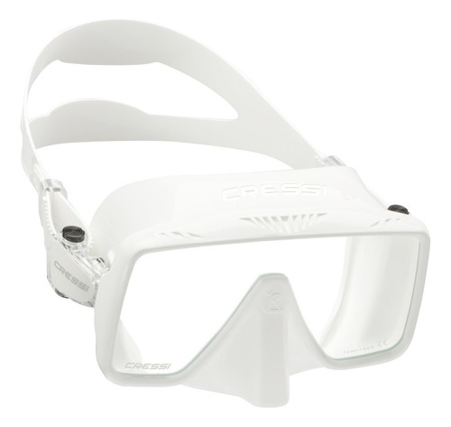 Visor Cressi Mascara Sf1 Buceo Snorkeling Color Blanco