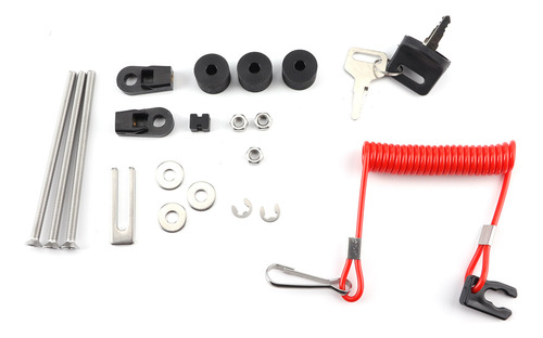 Montaje Lateral Del Motor Fueraborda Con Control Remoto Del