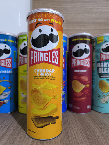 Pringles® Cheddar Cheese 158g Importadas Usa