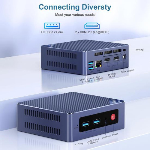 Beelink Mini Pc, Mini S12 Pro Intel 12th N100 (hasta 3,4 Ghz