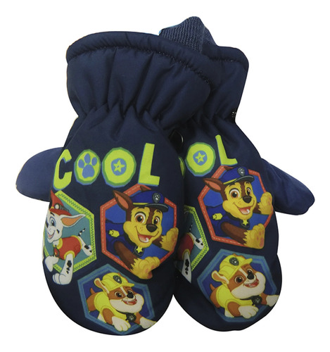 Guantes Mitones Infantiles Paw Patrol 3 A 6 Años Oficiales