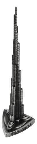 Miniatura De Aleación Gris De La Torre Burj Khalifa, Modelo