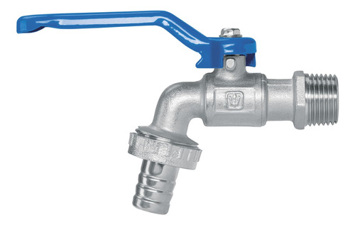 Llave De Esfera, De Latón, 140 Gr, Entra