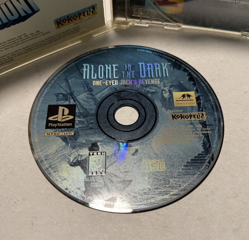 Alone In The Dark One-eyed Jacks Revenge |ps1 Playstation 1 (Usado)