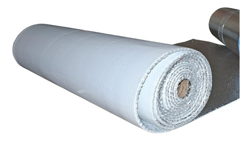 Aislante Térmico Plata Blanco Reflex Burbuja 4mts X 1.22mts