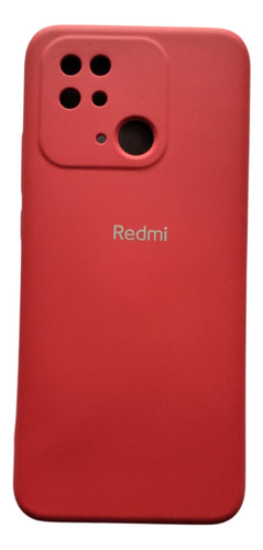 Funda Xiaomi Redmi 10c Rojo Lisa