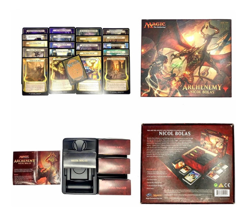 Archenemy Nicol Bolas Magic Gathering Caja Y Oversize Cards