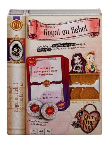 Jogo Ever After High Royal E Rebel - Mattel