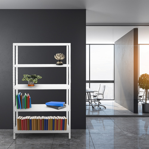 Estante Com 5 Bandejas 40cm Profundidade Fácil Montagem Slim