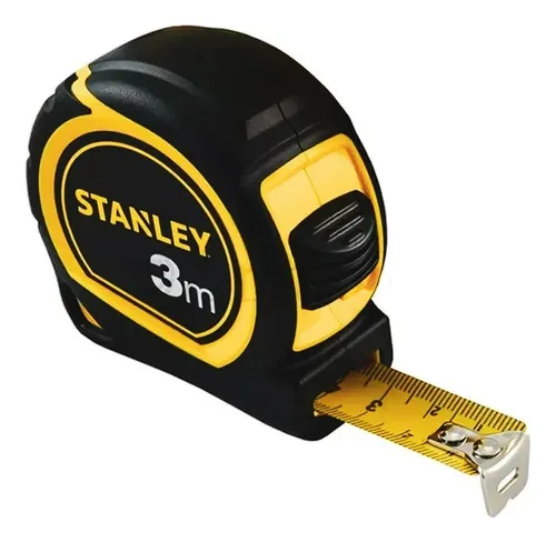 Cinta Metrica Stanley 30-787 3 Metros Fleje 13mm C/freno