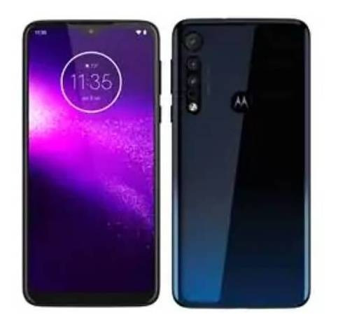 Celular Motorola One Cor Azul