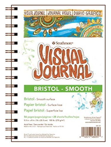 Serie 300 Visual Bristol Journal, 9 X12  Liso, Encuader...