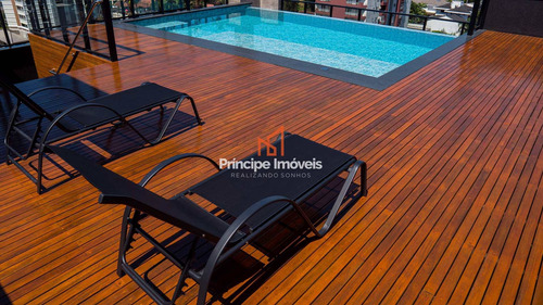 Imagem 3 de 12 de Apartamento, América, Joinville Com 3 Suítes - V214
