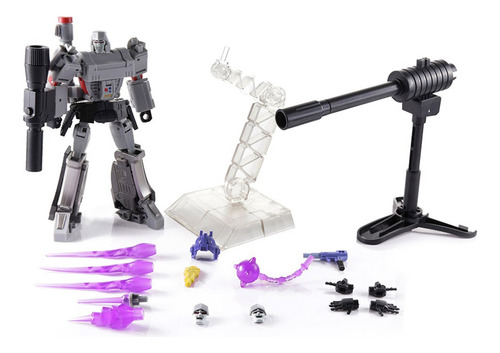 Transformers G1 Líder Megatron Transformável Com Acessórios