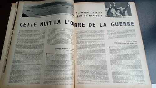 París Match 397 Crisis Mundial Violencia Hungría 1956 17/11 (Usado)