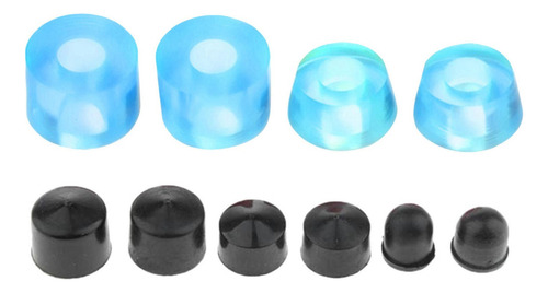 20x Kit De Bucha De Caminhão De Skate Amortecedores Macios .