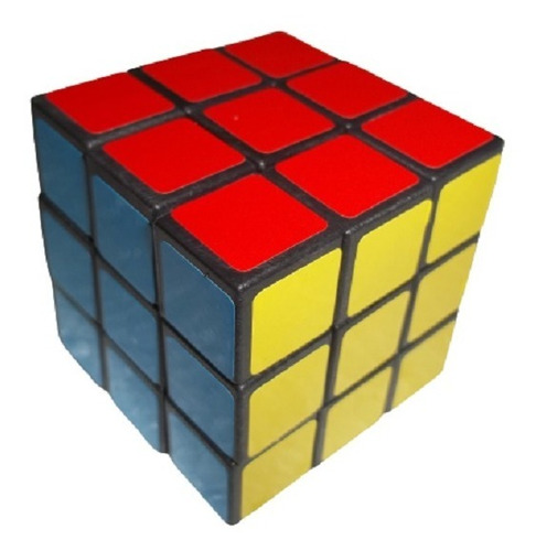 Cubo Magico De Rubik Clasico 3 X 3 X 3 De 6 Cm De Lado