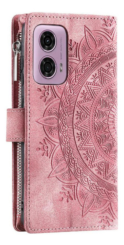 Funda For Motorola Moto E14 Totem Cartera Con Mano