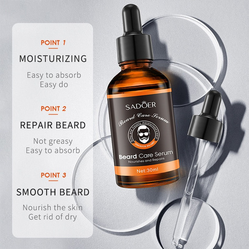 Kit Barbería Para Caballeros Cuidado De Barba De Lujo