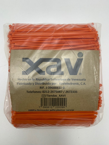 Imagen 2 de 3 de 1000 Palito Chupeta Cakepops 18cm Plastico 3549 Xaviplas