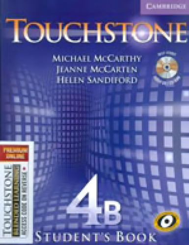 Touchstone Blend Premium Online 4b - Student's Book: Student's Book, De Mccarthy, Michael., Vol. 4b. Editorial Cambridge University Press Do Brasil***, Capa Mole, Edição 2016-03-02 00:00:00 Em Inglês
