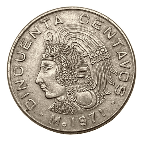 Moeda De México: 50 Centavos De 1983