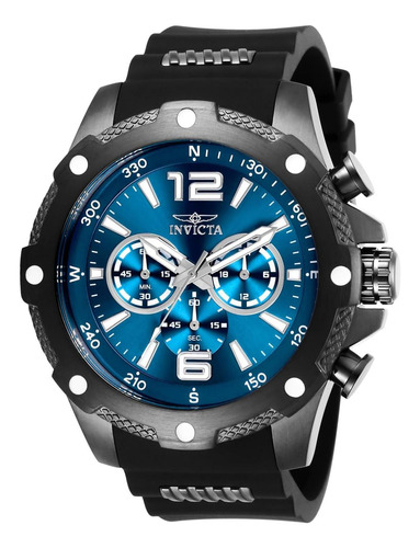Reloj De Cuarzo Invicta I-force Para Hombre, Negro,