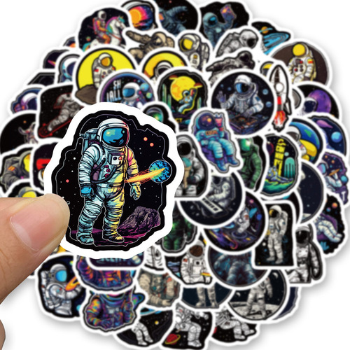 Pegatinas De Astronauta Para Niños Calcomanías De Grafiti D