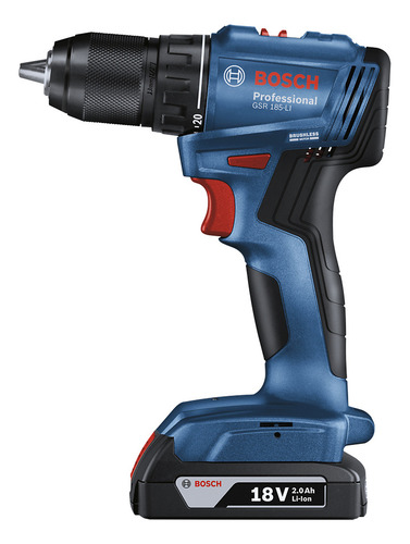 Taladro Ator Inalambrico Bosch Gsr 185-li 18v 2 Baterías