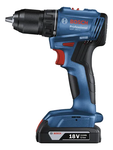 Taladro Ator Inalambrico Bosch Gsr 185-li 18v 2 Baterías