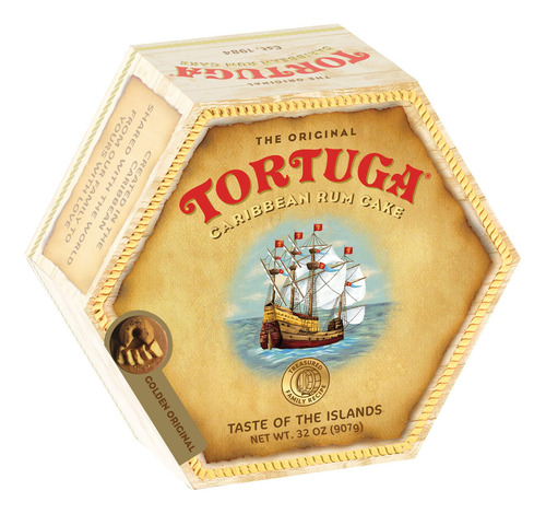 Tarta De Ron Del Caribe Con Nueces 0.94 L Regalo Gourmet