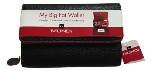 Billetera Grande My Big Fat Wallet Original Marca Mundi