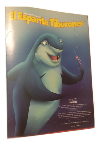 Libro El Espanta Tiburones - Dreamworks - Ed. Norma (Usado)