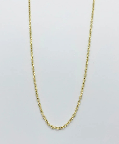 Corrente Ouro 18k Cadeado Maciça 60cm 12grs