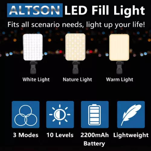 For Teléfono Móvil Portátil Fill Light Clip Luz De Relleno