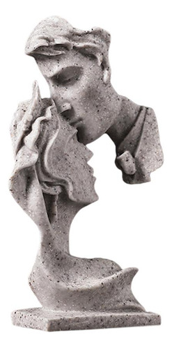2 Uds Estatua De Besos Figuritas Coleccionables