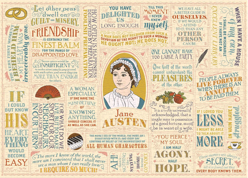 Rompecabezas De Jane Austen Del Gremio De Filósofos Desemple