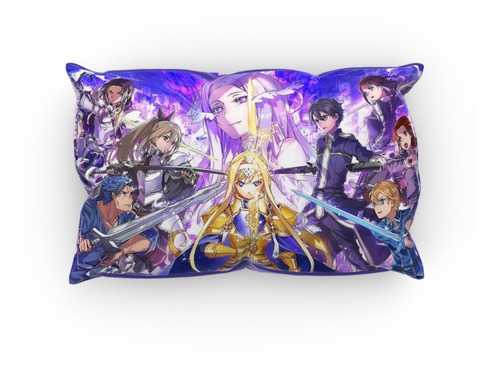 Cojin Almohada Sword Art Online Alicization Diseño Anime Art Color Sword Art Onliine Diseño De La Tela Lisa