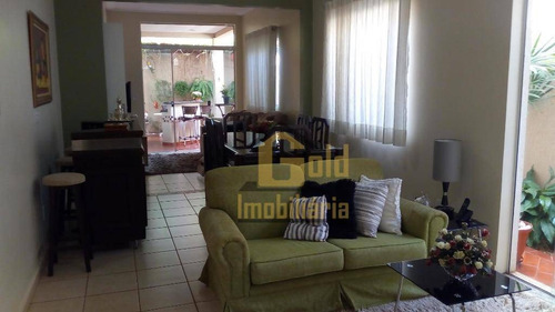 Casa Com 3 Dormitórios À Venda, 150 M² Por R$ 540.000 - Residencial Jequitibá - Ribeirão Preto/sp - Ca1064